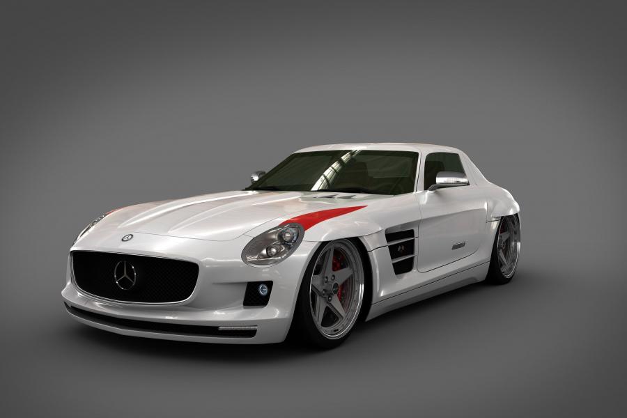  Mercedes-Benz SLS AMG Panamericana Body Package by GWA Tuning 2009 года  (фото 10 из 11)